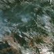 Smoke from human-ignited fires across the Brazilian Amazon.